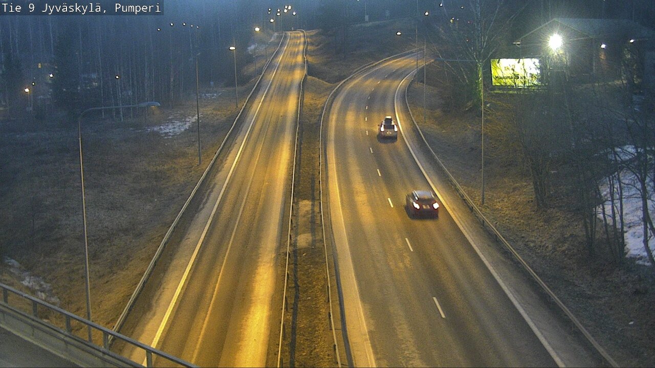 Weather Camera Image Road 9 Jyväskylä, Pumperi, Jyväskylä, Keski-Suomi