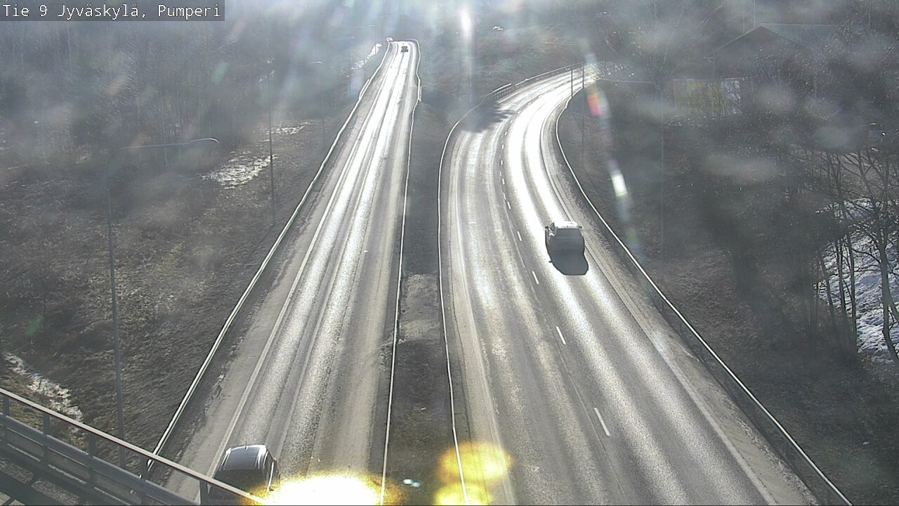 Weather Camera Image Väg 9 Jyväskylä, Pumperi, Jyväskylä, Keski-Suomi