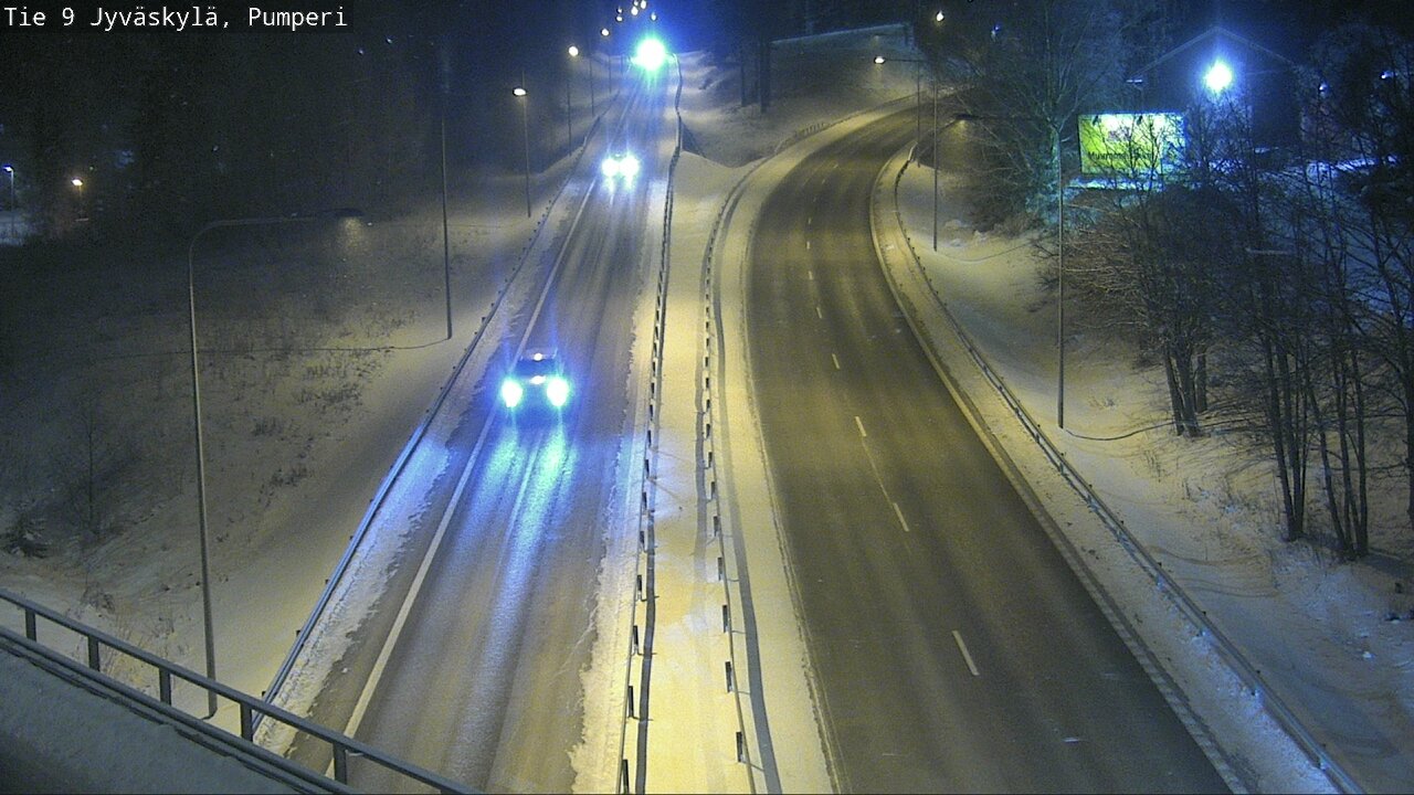 Weather Camera Image Väg 9 Jyväskylä, Pumperi, Jyväskylä, Keski-Suomi