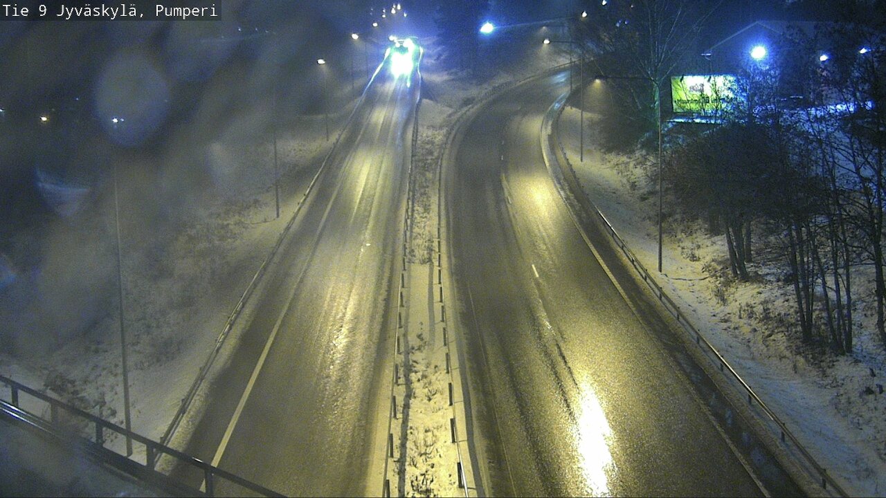 Weather Camera Image Väg 9 Jyväskylä, Pumperi, Jyväskylä, Keski-Suomi