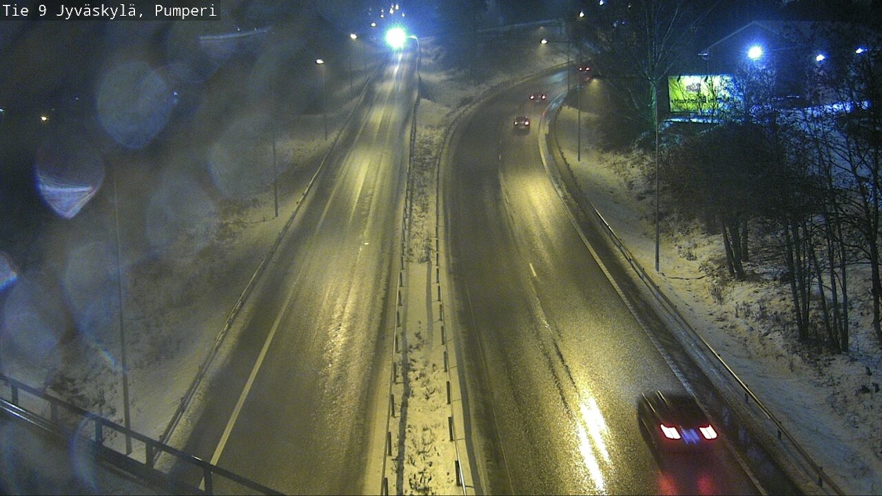 Weather Camera Image Väg 9 Jyväskylä, Pumperi, Jyväskylä, Keski-Suomi