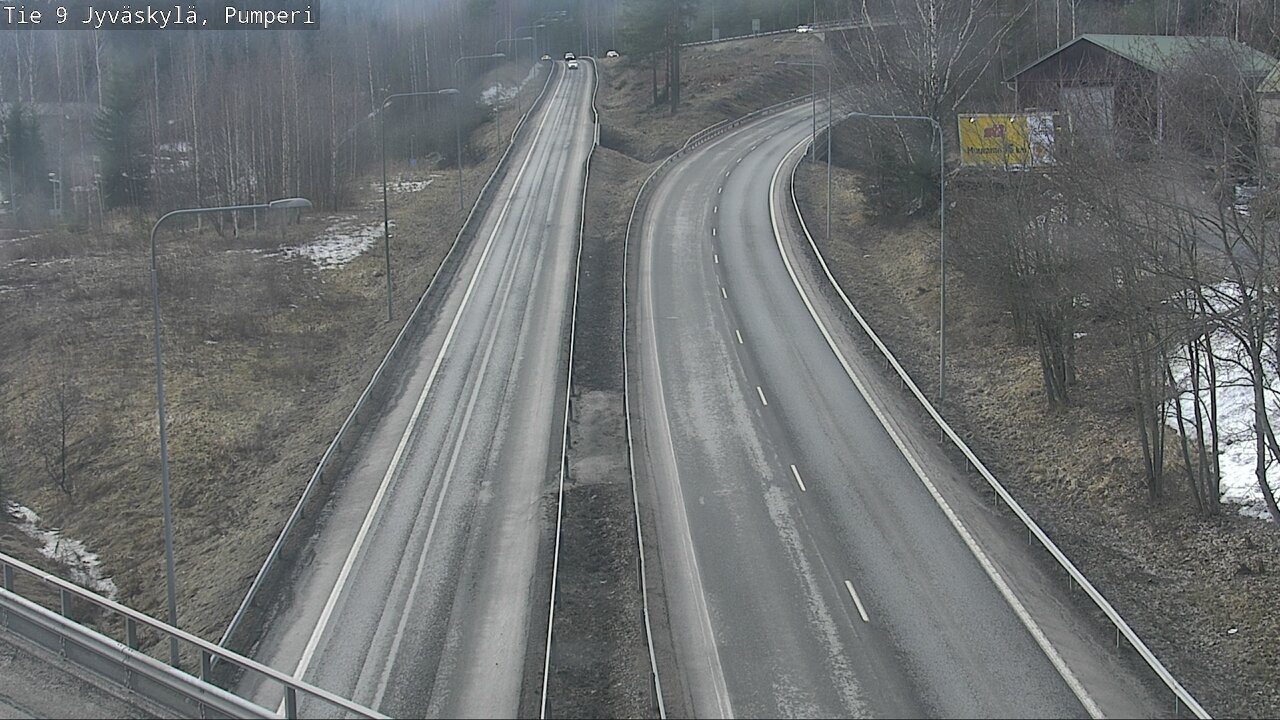 Weather Camera Image Väg 9 Jyväskylä, Pumperi, Jyväskylä, Keski-Suomi