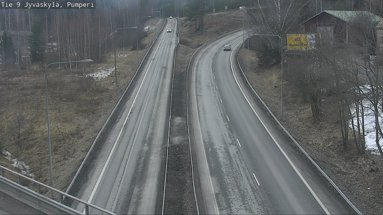Weather Camera Image Väg 9 Jyväskylä, Pumperi, Jyväskylä, Keski-Suomi