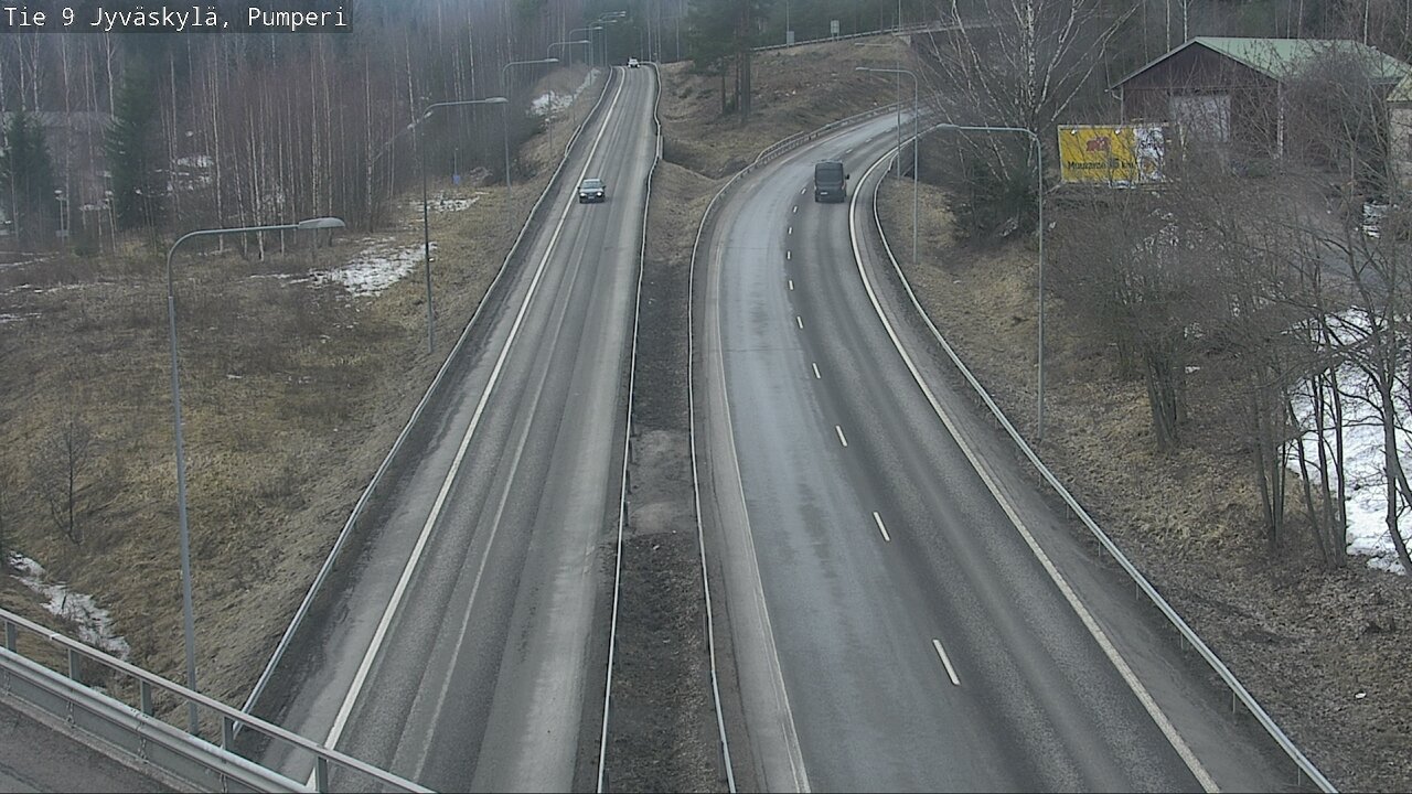 Weather Camera Image Väg 9 Jyväskylä, Pumperi, Jyväskylä, Keski-Suomi