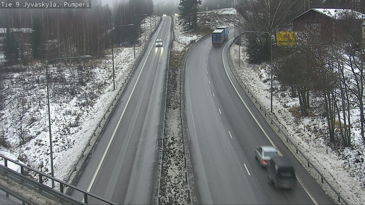 Weather Camera Image Road 9 Jyväskylä, Pumperi, Jyväskylä, Keski-Suomi