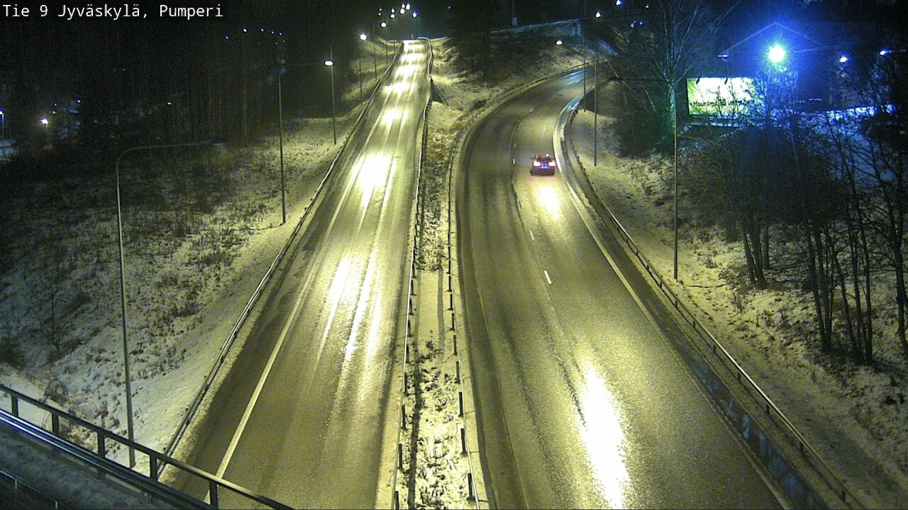 Weather Camera Image Väg 9 Jyväskylä, Pumperi, Jyväskylä, Keski-Suomi