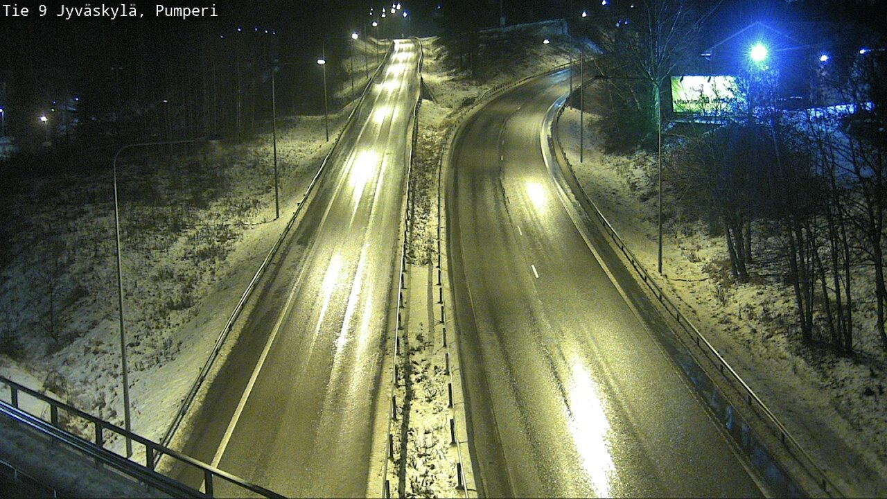 Weather Camera Image Väg 9 Jyväskylä, Pumperi, Jyväskylä, Keski-Suomi