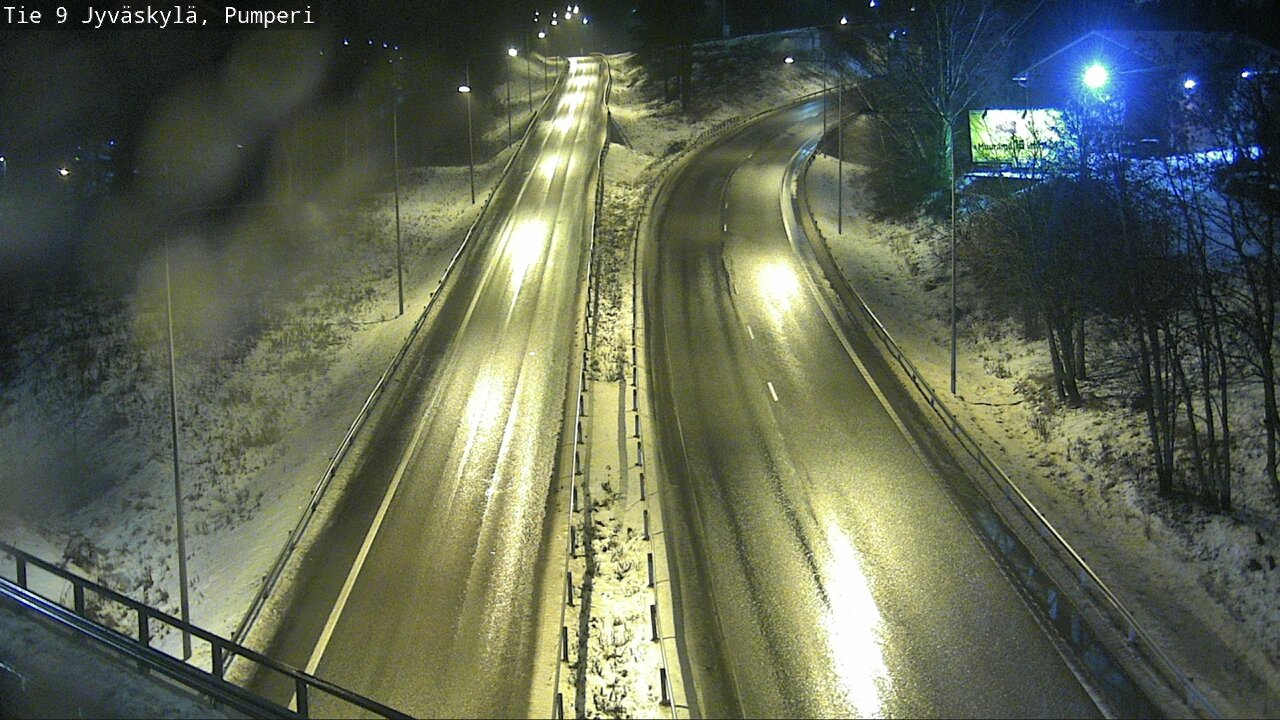 Weather Camera Image Väg 9 Jyväskylä, Pumperi, Jyväskylä, Keski-Suomi