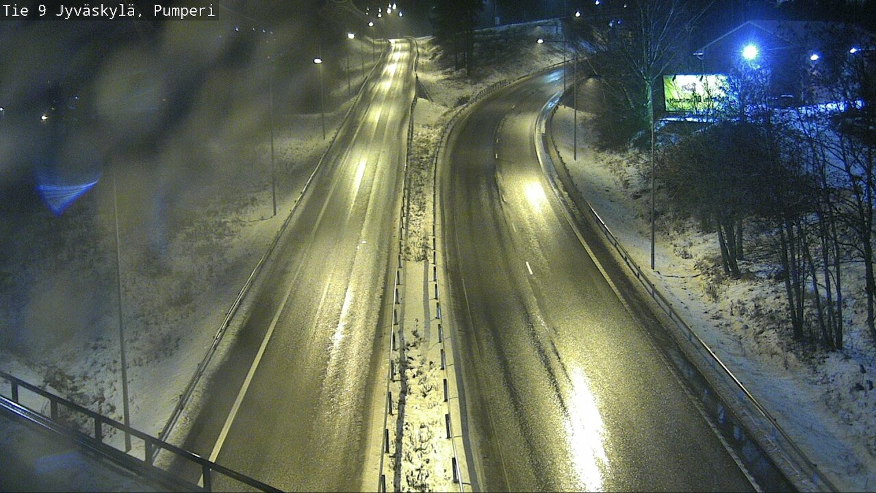 Weather Camera Image Väg 9 Jyväskylä, Pumperi, Jyväskylä, Keski-Suomi