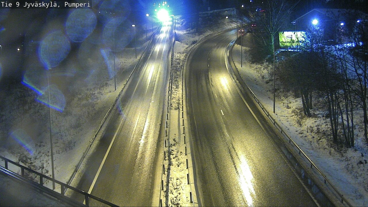 Weather Camera Image Väg 9 Jyväskylä, Pumperi, Jyväskylä, Keski-Suomi