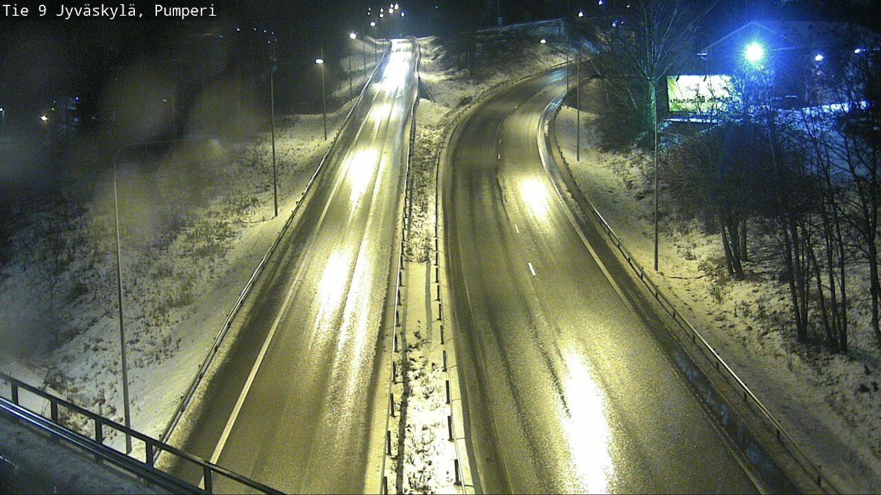 Weather Camera Image Väg 9 Jyväskylä, Pumperi, Jyväskylä, Keski-Suomi