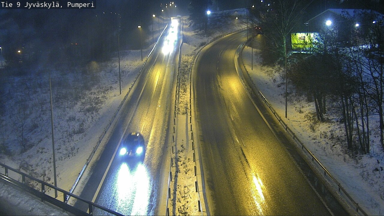 Weather Camera Image Väg 9 Jyväskylä, Pumperi, Jyväskylä, Keski-Suomi