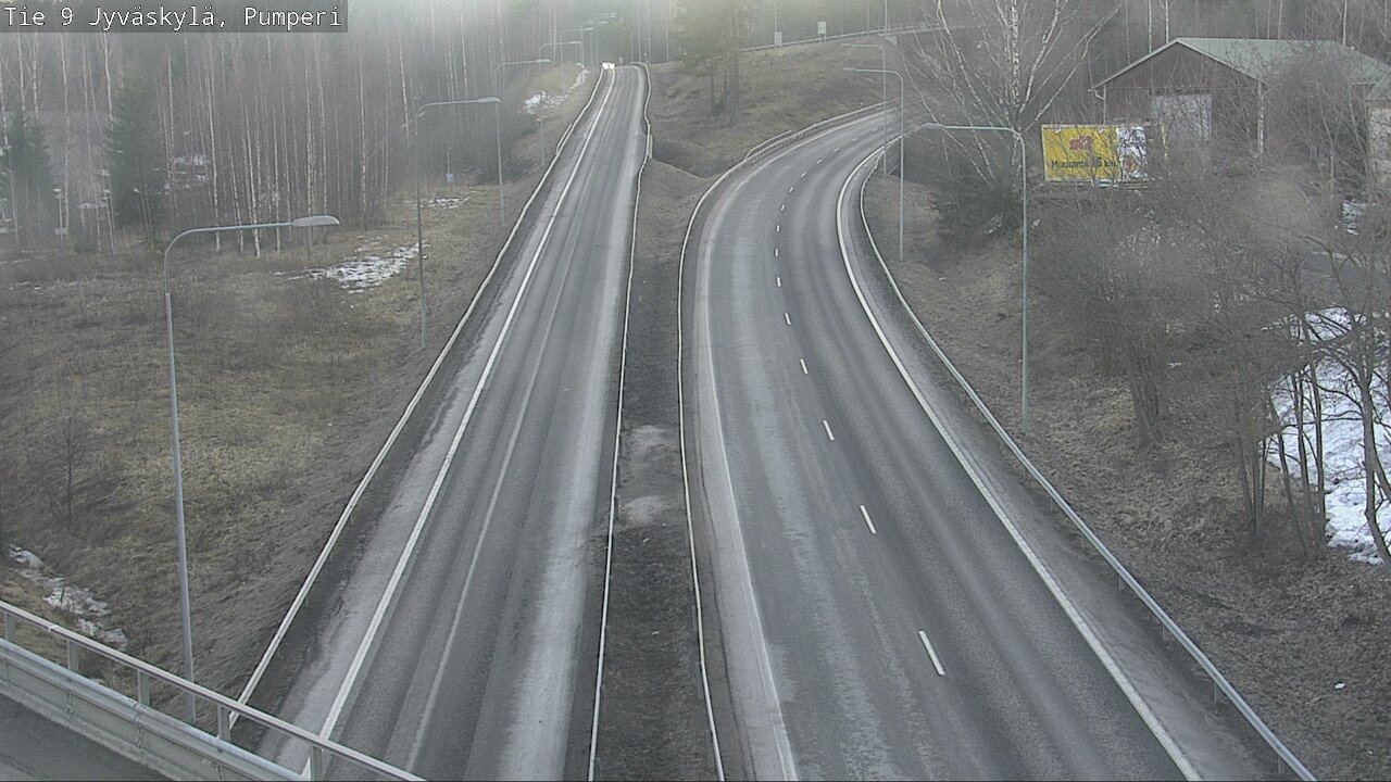 Weather Camera Image Road 9 Jyväskylä, Pumperi, Jyväskylä, Keski-Suomi