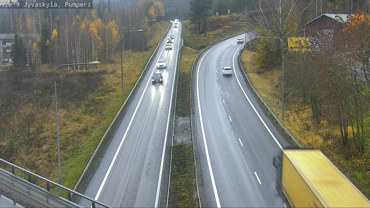 Weather Camera Image Väg 9 Jyväskylä, Pumperi, Jyväskylä, Keski-Suomi