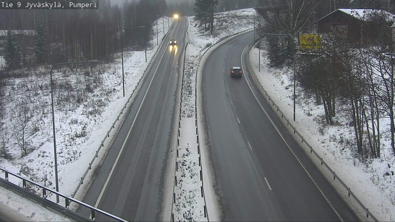 Weather Camera Image Väg 9 Jyväskylä, Pumperi, Jyväskylä, Keski-Suomi