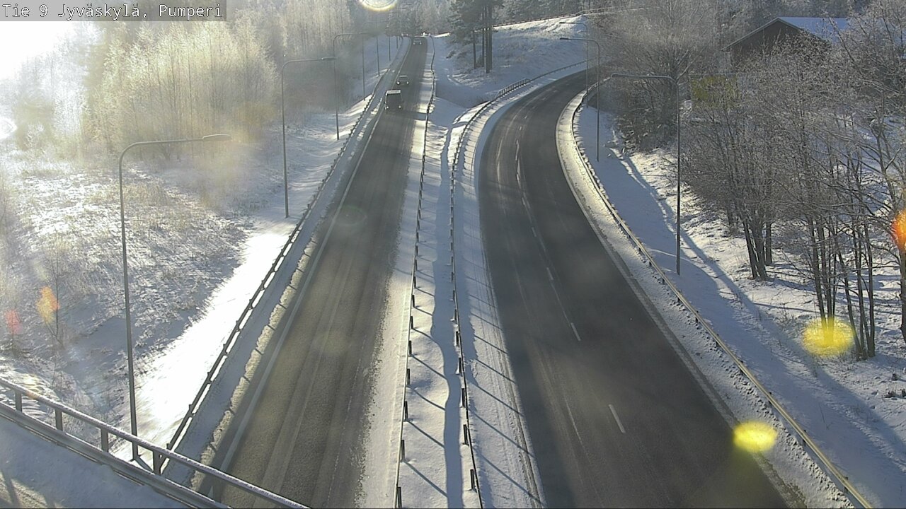 Weather Camera Image Road 9 Jyväskylä, Pumperi, Jyväskylä, Keski-Suomi
