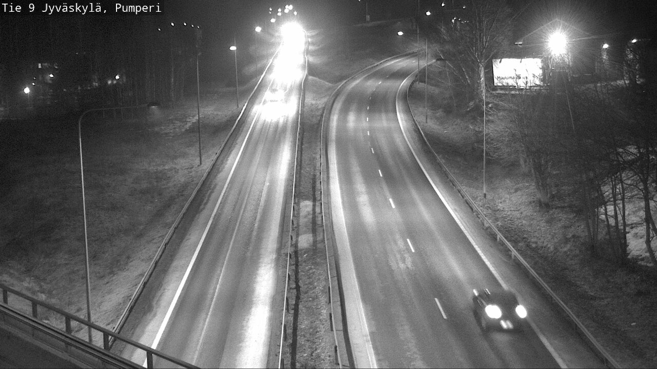 Weather Camera Image Road 9 Jyväskylä, Pumperi, Jyväskylä, Keski-Suomi