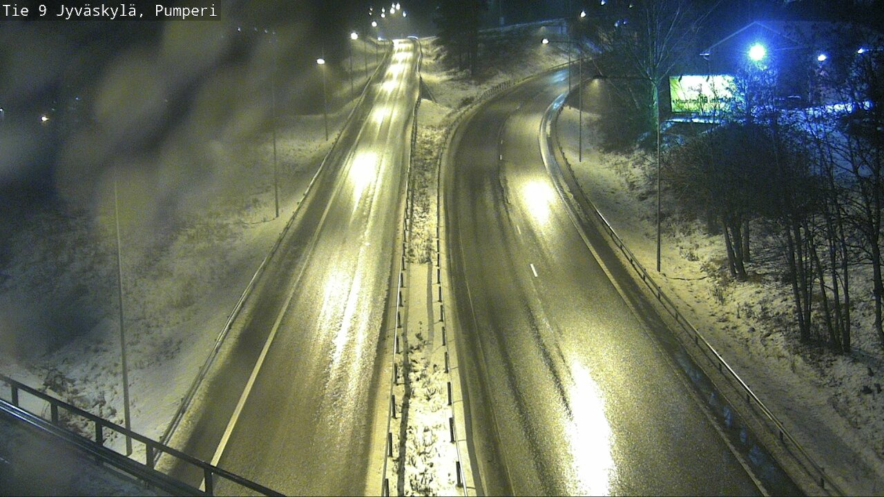 Weather Camera Image Väg 9 Jyväskylä, Pumperi, Jyväskylä, Keski-Suomi