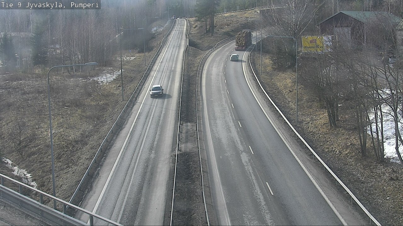 Weather Camera Image Väg 9 Jyväskylä, Pumperi, Jyväskylä, Keski-Suomi