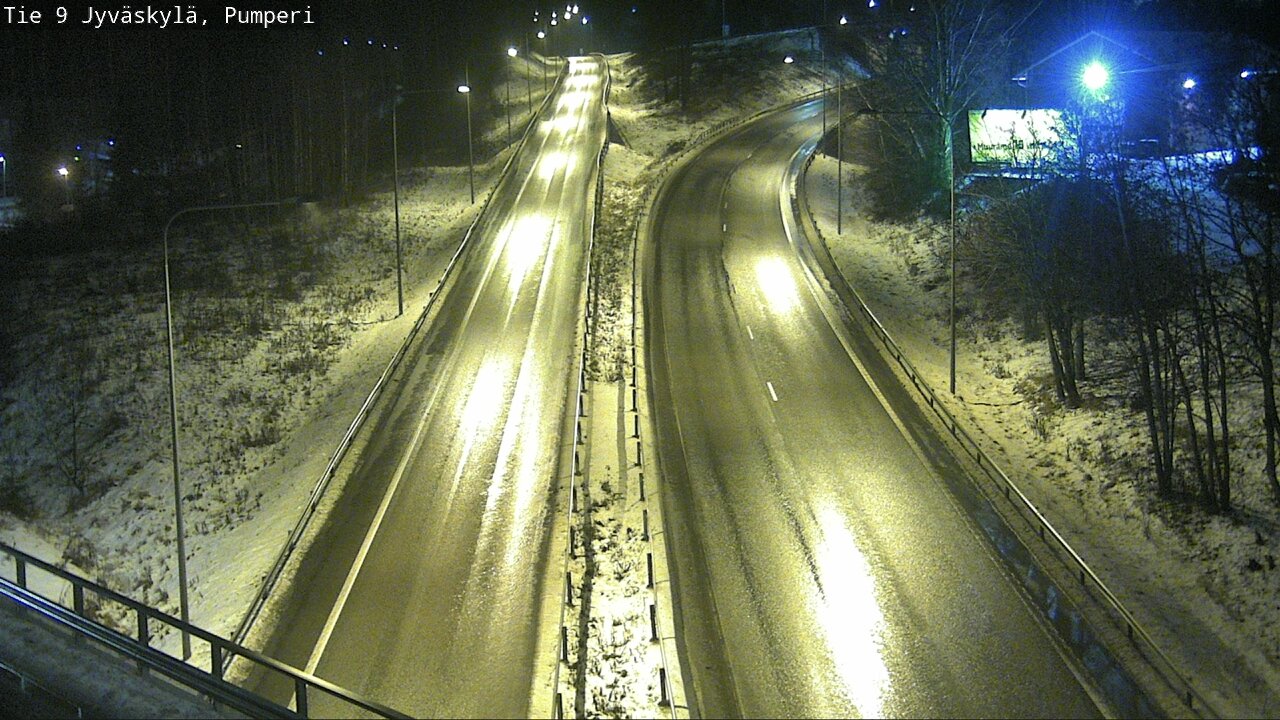Weather Camera Image Väg 9 Jyväskylä, Pumperi, Jyväskylä, Keski-Suomi