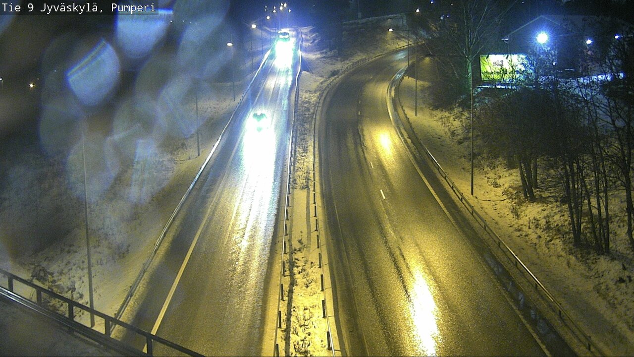 Weather Camera Image Väg 9 Jyväskylä, Pumperi, Jyväskylä, Keski-Suomi