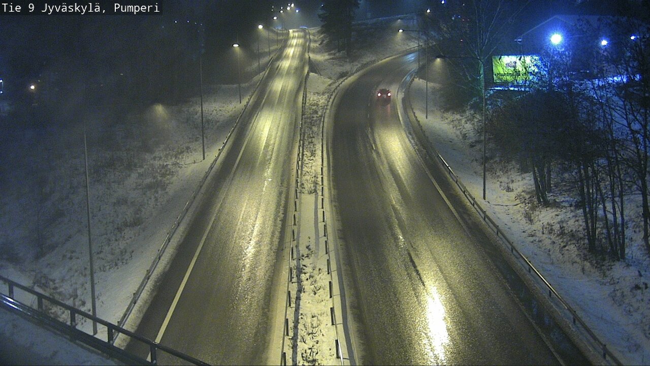 Weather Camera Image Väg 9 Jyväskylä, Pumperi, Jyväskylä, Keski-Suomi