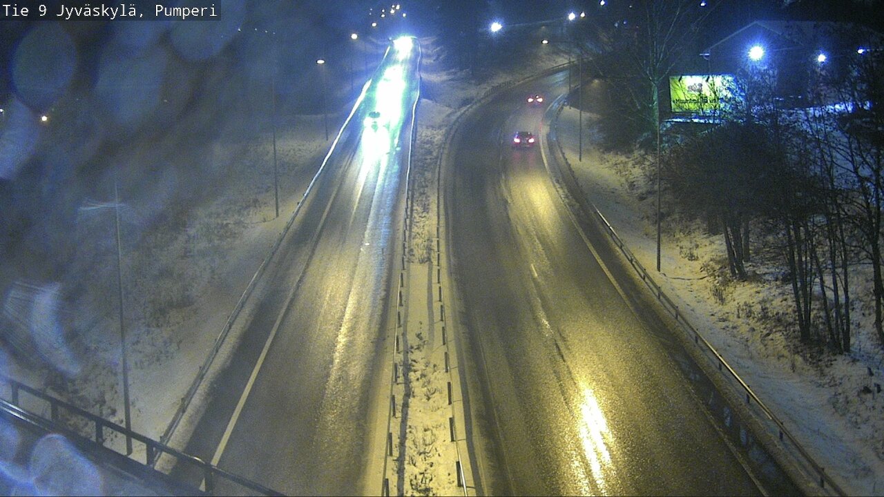 Weather Camera Image Väg 9 Jyväskylä, Pumperi, Jyväskylä, Keski-Suomi