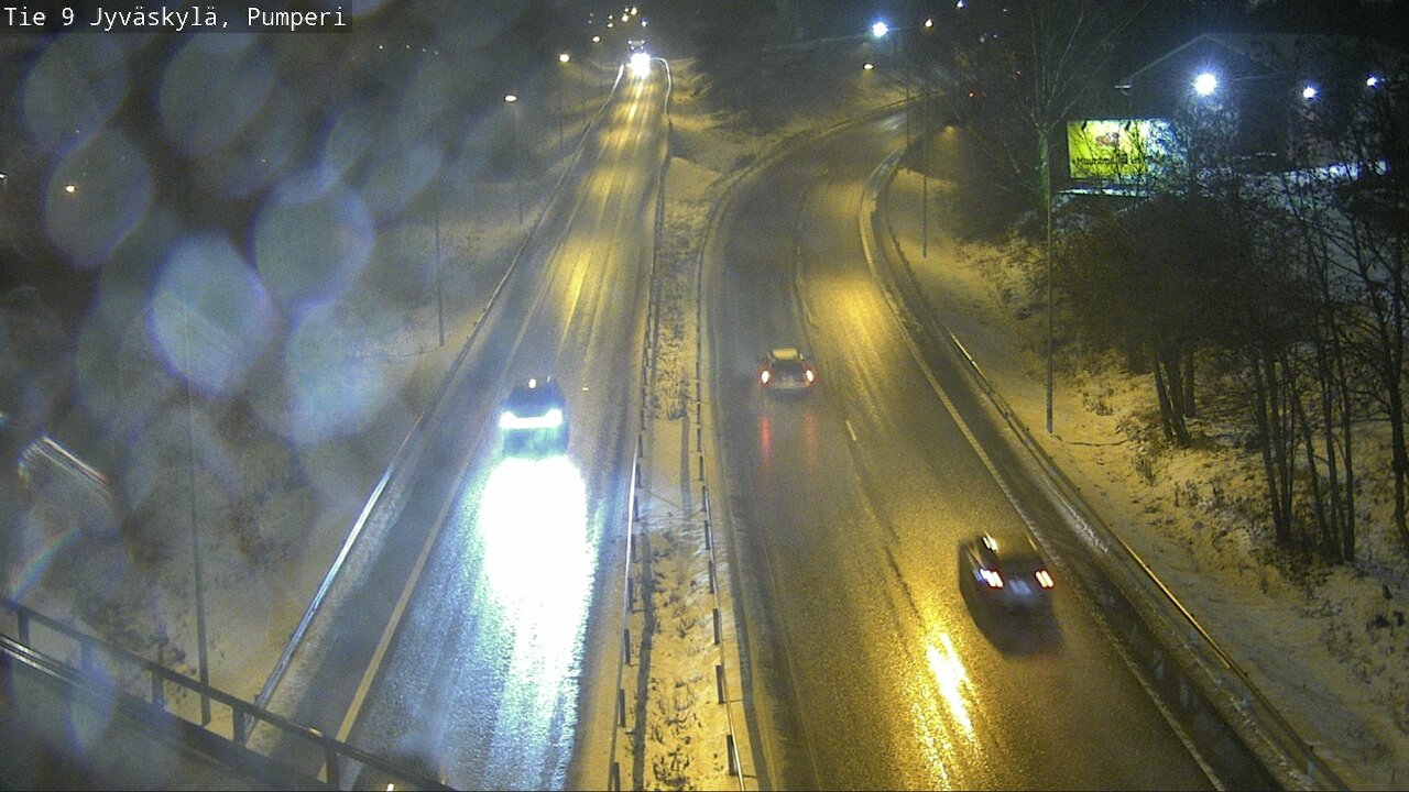 Weather Camera Image Väg 9 Jyväskylä, Pumperi, Jyväskylä, Keski-Suomi