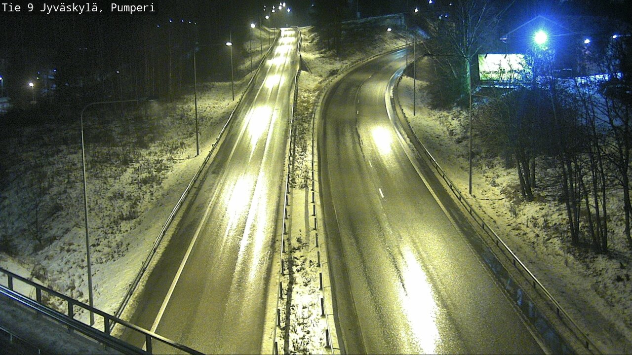 Weather Camera Image Väg 9 Jyväskylä, Pumperi, Jyväskylä, Keski-Suomi