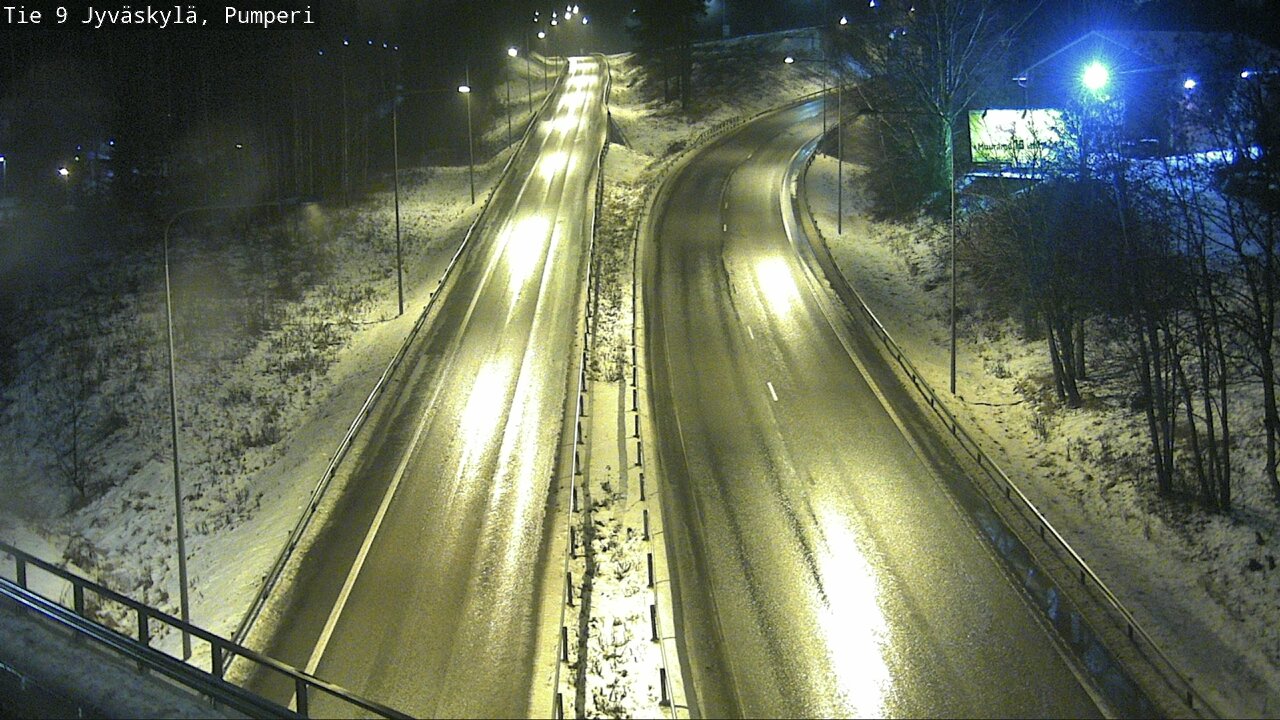 Weather Camera Image Väg 9 Jyväskylä, Pumperi, Jyväskylä, Keski-Suomi