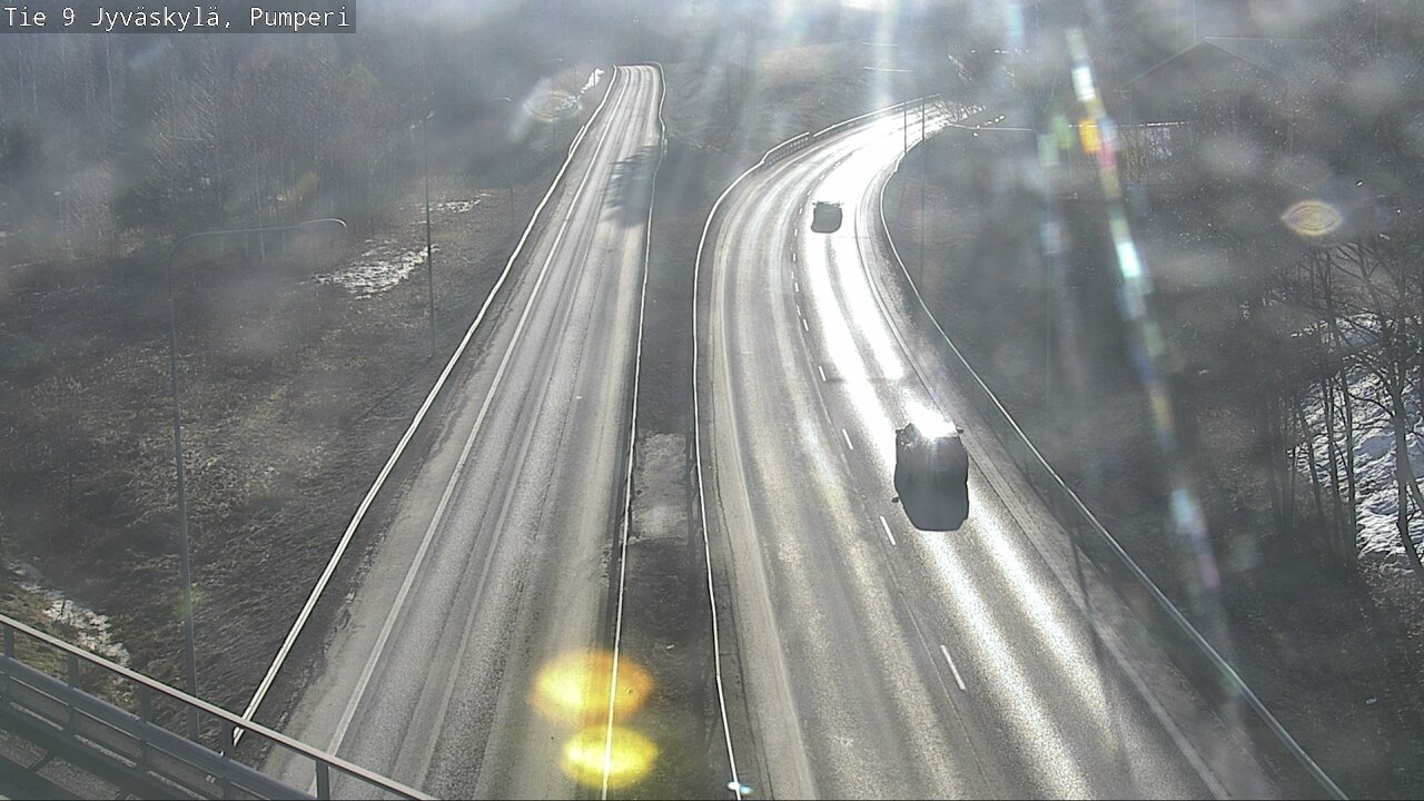 Weather Camera Image Väg 9 Jyväskylä, Pumperi, Jyväskylä, Keski-Suomi
