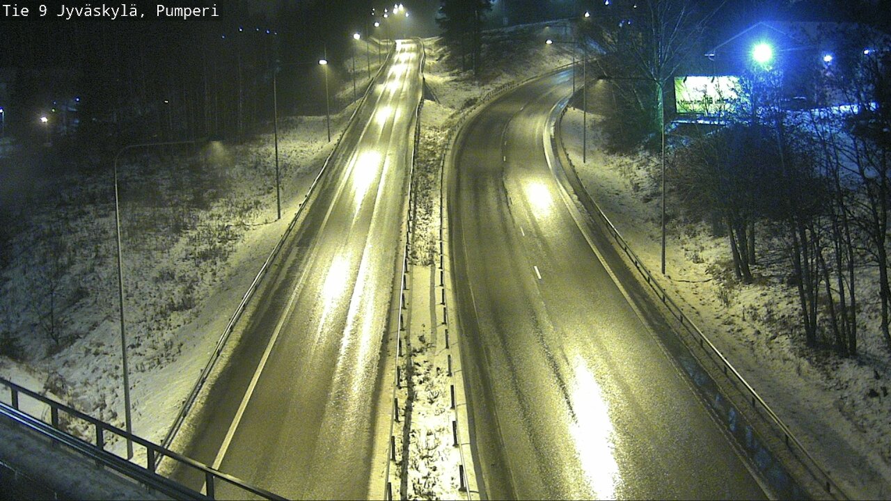 Weather Camera Image Väg 9 Jyväskylä, Pumperi, Jyväskylä, Keski-Suomi