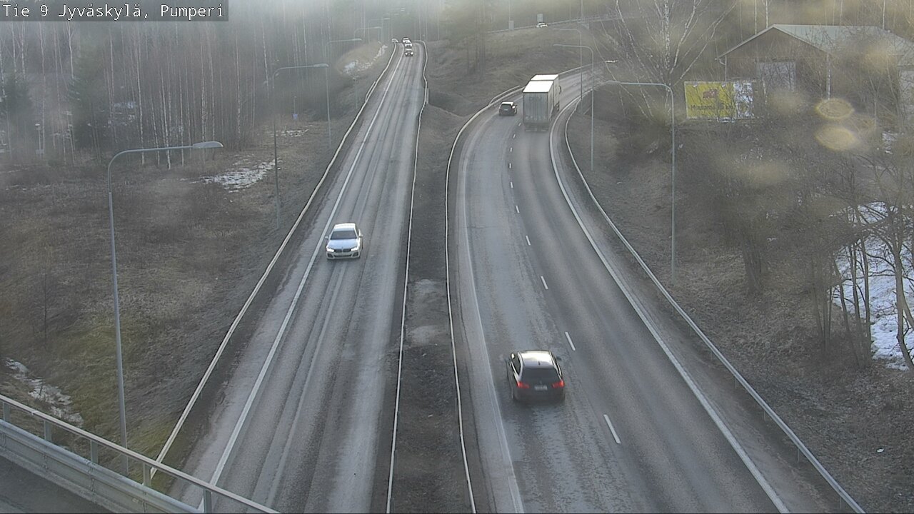Weather Camera Image Road 9 Jyväskylä, Pumperi, Jyväskylä, Keski-Suomi