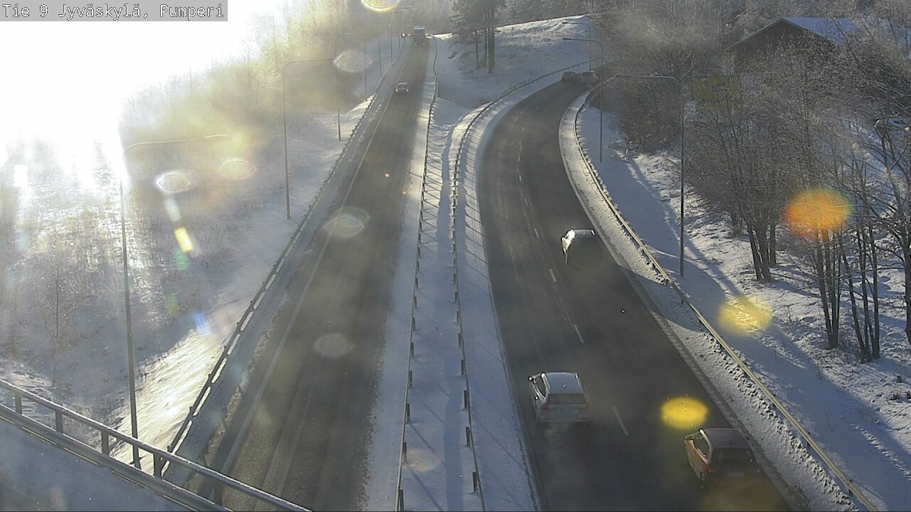 Weather Camera Image Road 9 Jyväskylä, Pumperi, Jyväskylä, Keski-Suomi