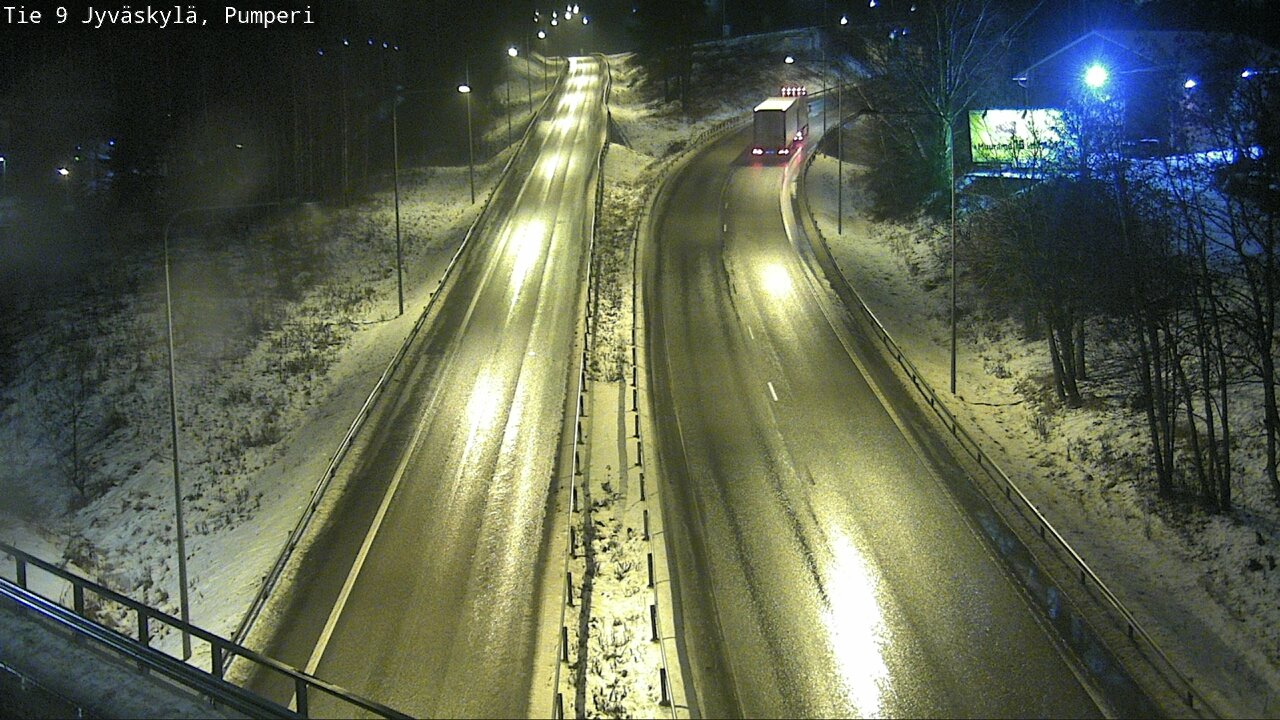 Weather Camera Image Väg 9 Jyväskylä, Pumperi, Jyväskylä, Keski-Suomi