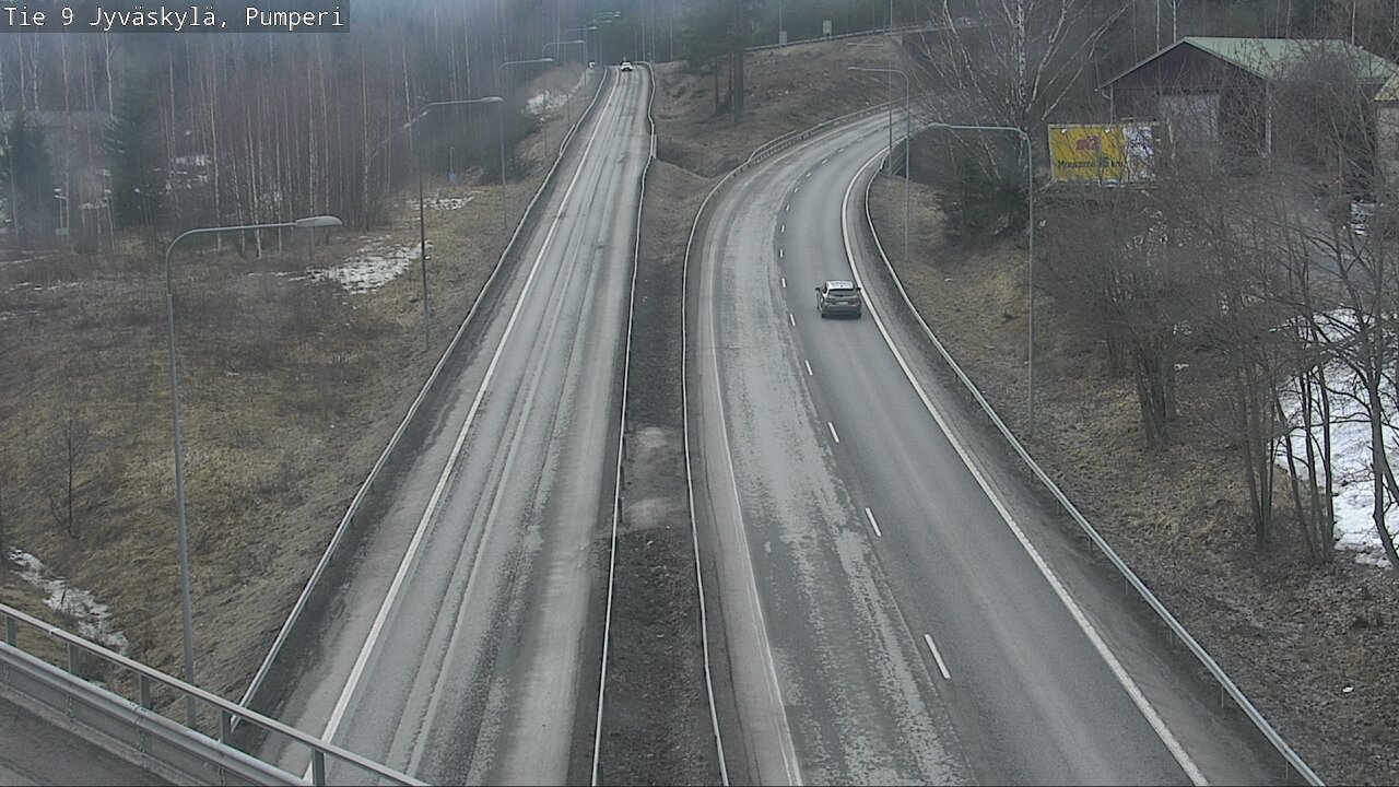 Weather Camera Image Väg 9 Jyväskylä, Pumperi, Jyväskylä, Keski-Suomi