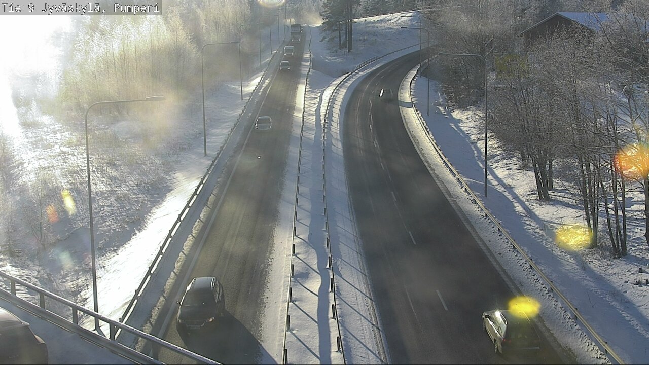 Weather Camera Image Road 9 Jyväskylä, Pumperi, Jyväskylä, Keski-Suomi