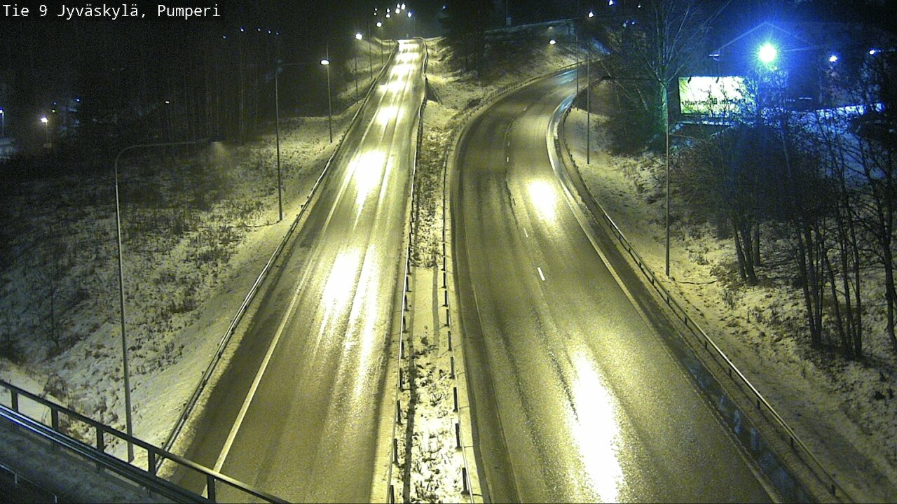 Weather Camera Image Väg 9 Jyväskylä, Pumperi, Jyväskylä, Keski-Suomi
