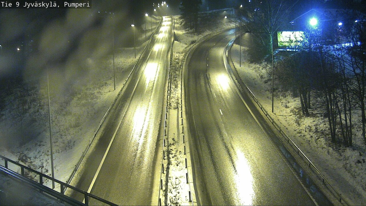 Weather Camera Image Väg 9 Jyväskylä, Pumperi, Jyväskylä, Keski-Suomi