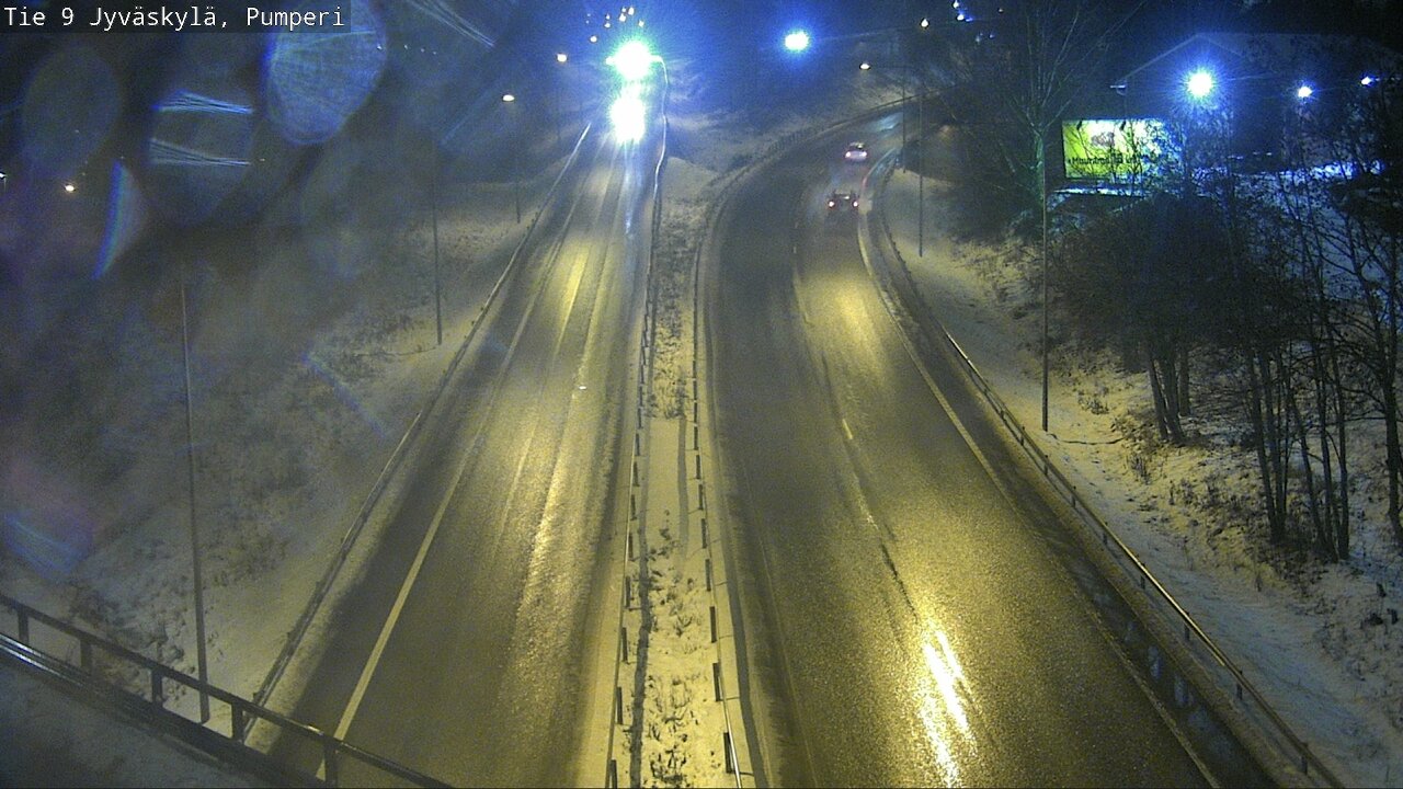 Weather Camera Image Väg 9 Jyväskylä, Pumperi, Jyväskylä, Keski-Suomi
