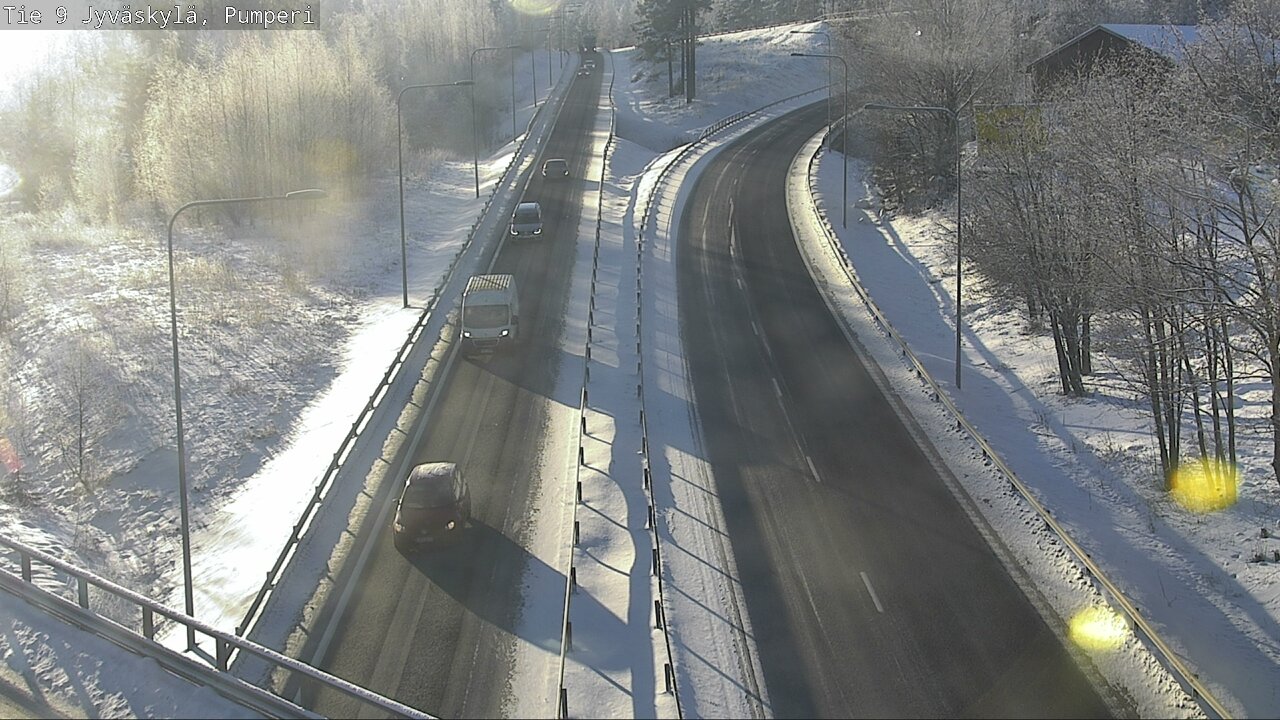 Weather Camera Image Road 9 Jyväskylä, Pumperi, Jyväskylä, Keski-Suomi