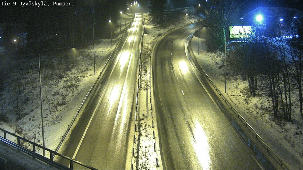 Weather Camera Image Väg 9 Jyväskylä, Pumperi, Jyväskylä, Keski-Suomi