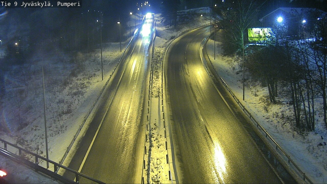 Weather Camera Image Väg 9 Jyväskylä, Pumperi, Jyväskylä, Keski-Suomi
