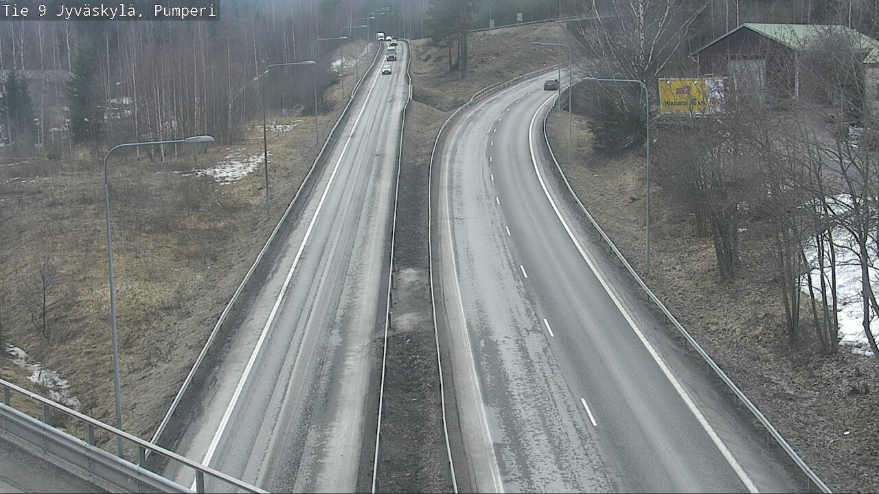 Weather Camera Image Väg 9 Jyväskylä, Pumperi, Jyväskylä, Keski-Suomi