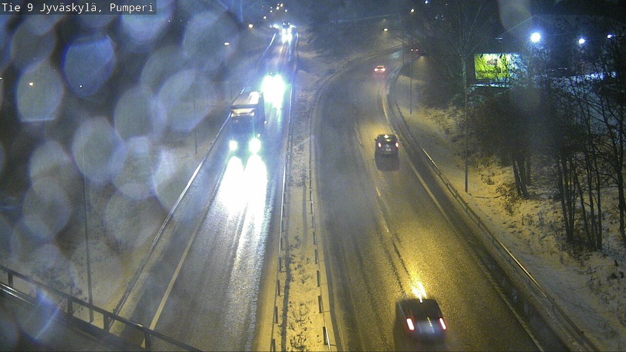 Weather Camera Image Väg 9 Jyväskylä, Pumperi, Jyväskylä, Keski-Suomi