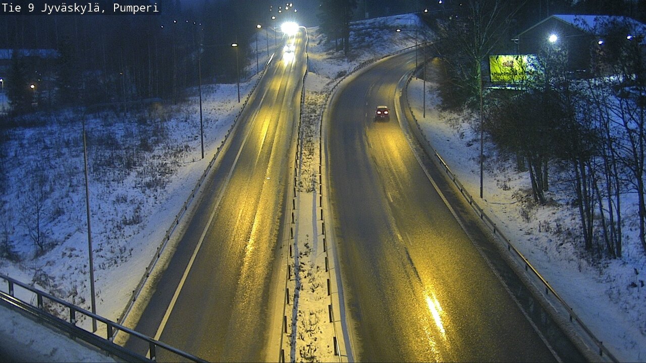 Weather Camera Image Väg 9 Jyväskylä, Pumperi, Jyväskylä, Keski-Suomi