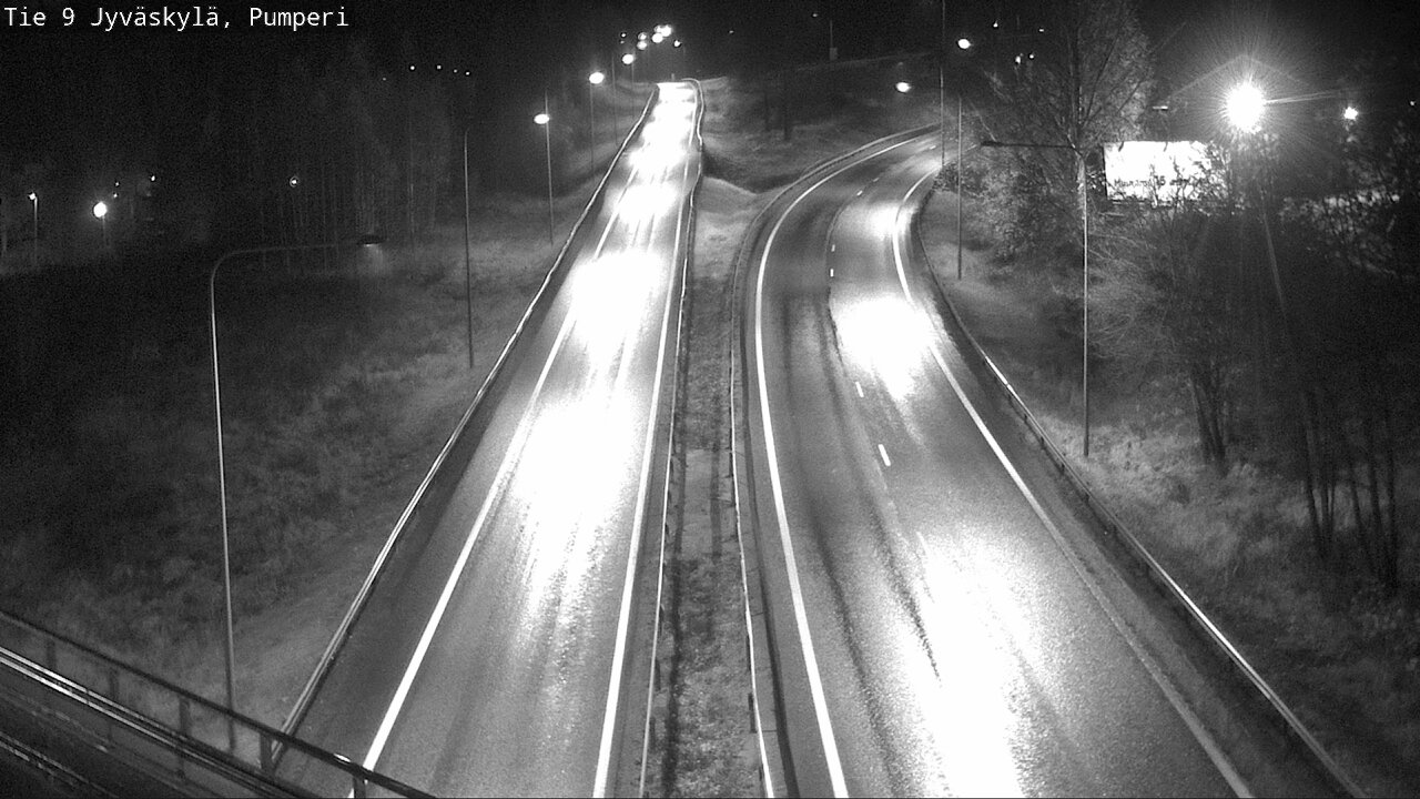 Weather Camera Image Väg 9 Jyväskylä, Pumperi, Jyväskylä, Keski-Suomi