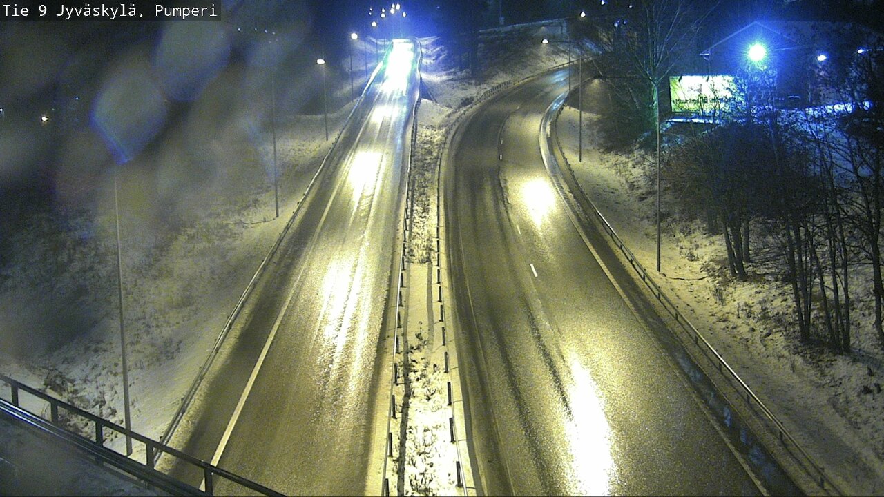 Weather Camera Image Väg 9 Jyväskylä, Pumperi, Jyväskylä, Keski-Suomi