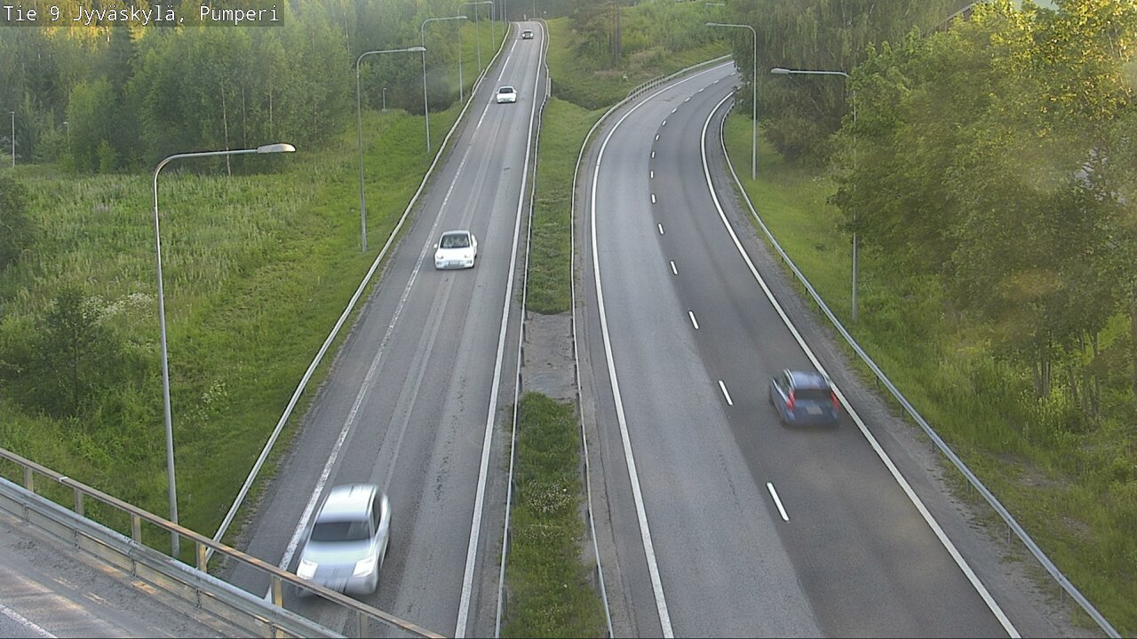 Weather Camera Image Väg 9 Jyväskylä, Pumperi, Jyväskylä, Keski-Suomi