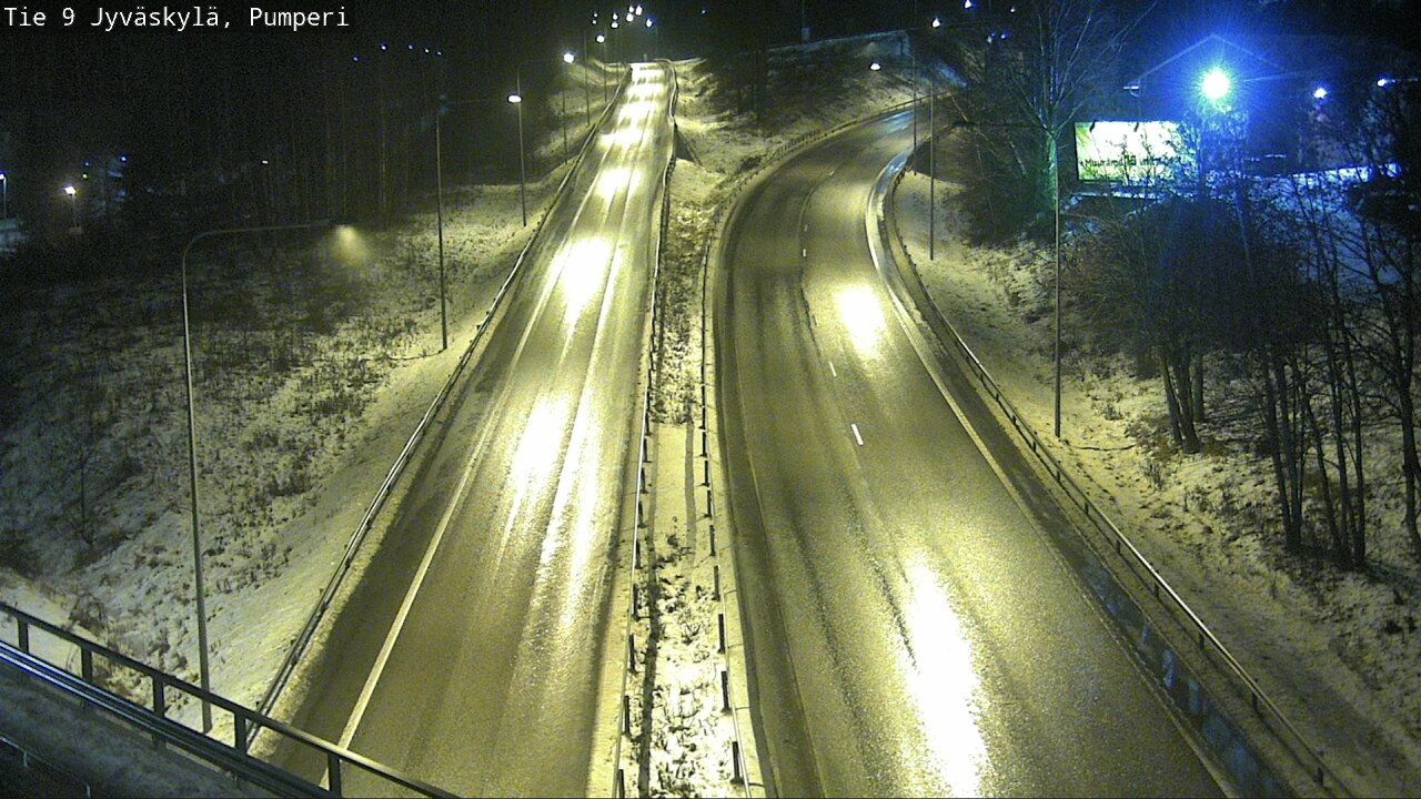Weather Camera Image Väg 9 Jyväskylä, Pumperi, Jyväskylä, Keski-Suomi